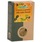 Graines  germer bio - germline - alfalfa radis fenouil - nergie & saveurs