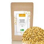 Graines de moutarde jaune bio - graines entières - 100g - Épice certifiée bio Graines de moutarde jaune bio - graines entières - 100g - Épice certifiée bio