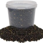 Graines de tournesol noir busybeaks - nourriture riche en huile pour oiseaux sauvages de jardin occups ...