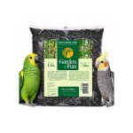 Graines de tournesol noir pour oiseaux et perroquets - 16 kg