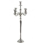 Grand chandelier argenté à poser victoria 120cm Grand chandelier argenté à poser victoria 120cm