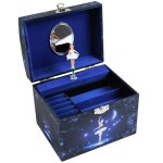 Coffret  bijoux musical - danseuse - fonctionne sans pile - remontoir mcanique