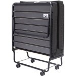 Grand confort - lit pliant � roulettes 90x190cm avec matelas