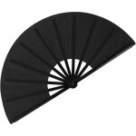 Grand ventail pliable de en tissu nylon ventail chinois pour kung fu tai chi pour danse cosplay festival ...