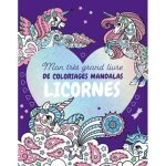 Mon trs grand livre de coloriages mandalas : licornes