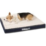 Grand matelas pour chien avec housse amovible et lavable orthop�dique en mousse � m�moire de forme imperm�able ...