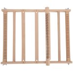 Grand mtier  tisser grand cadre bois de htre bricolage jouet machine  tricoter tapisserie artisanale ...
