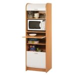 Grand meuble micro - onde.