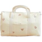 Grande capacit brod sac  langer pour bb fourre - toutsac de voyage lger sac  langer bandoulire ...