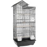 Grande cage � oiseaux avec mangeoire perchoir ext�rieur pour perruches canaris 46 x 355 x 99