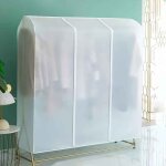 Grande housse translucide anti - poussi�re pour placard ou portant 100x50x150 cm qualit� durable avec ...