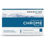 Granions de chrome 200 ug 30 ampoules