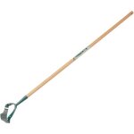 Grattoir duopro leborgne - 16 cm manche bois - lame large et troit - blanc