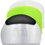 Grattoir � p�te3pcs corne patisseriecoupe - p�te plastiquegrattoir � p�te en plastique et acier inoxydable ...