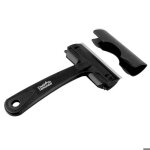 Grattoir vitre po�le & insert lame acier carbone 8cm - loutil du ramoneur - odrgra