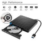 Graveur lecteur externe usb 3. 0 dvd - r & cd - rw compatible avec windows 2000 - xp - vista - windows7 ...