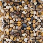 Gravier pour jardin pierres d�coratives cailloux pour jardini�re plantations - multicolore 460g mulcolore ...