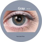 Gray (blends) len$ color contact lense$ lentille$ de couleur 1 year