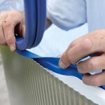 Gre liner pour piscine ronde 350x120 - bleu