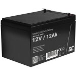 Greencell rechargeable batterie agm 12v 12ah accumulateur au gel plomb cycles sans entretien vrla battery ...