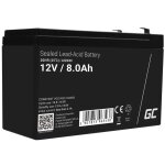 Greencell rechargeable batterie agm 12v 8ah accumulateur au gel plomb cycles sans entretien vrla battery ...