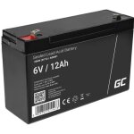 Greencell® rechargeable batterie agm 6v 12ah accumulateur au gel plomb cycles sans entretien vrla battery ... Greencell® rechargeable batterie agm 6v 12ah accumulateur au gel plomb cycles sans entretien vrla battery ...