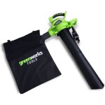 Greenworks souffleur / aspirateur sans batterie 40 v gd40bv 24227
