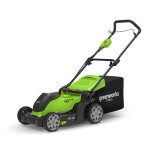 Greenworks tools tondeuse à gazon à batterie 40v 41 cm avec batterie et chargeur 2x2ah (2504707uc) Greenworks tools tondeuse à gazon à batterie 40v 41 cm avec batterie et chargeur 2x2ah (2504707uc)