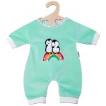 Grenouillere pyjama vert motif pingouin pour grand poupon taille 35 - 45 cm - accessoire mode poupee ... Grenouillere pyjama vert motif pingouin pour grand poupon taille 35 - 45 cm - accessoire mode poupee ...