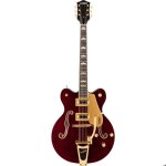 Gretsch g5422tg electromatic classic hollowbody dc walnut stain guitare hollow body