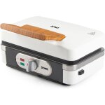 Gril � sandwich - gaufre 3 - en - 1 - svatv - plaques interchangeables - rev�tement antiadh�sif sans ...