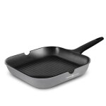 Grill carr� - durand dupont - gril28tfi - 28x28 cm - fonte daluminium - compatible induction