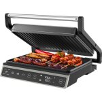 Grill de contact avec �cran tactile - sans pfas - 7 programmes automatiques - ouverture 180� 1800w - ...