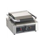 Grill � panini professionnel - combisteel - mod�le rainur� - 320x410x190 mm - 18 kw - 214x214 dm2
