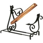 Grill � raclette traditionnel - fer forg� et cuivre