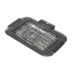 Grill de table �lectrique 2000w 220v avec thermostat 6 niveaux bac � eau barbecue int�rieur sans fum�e ...