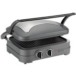 Grill viandes - gr47e - griddler elite - 1600w - plaques amovibles - température réglable 100 - 240° Grill viandes - gr47e - griddler elite - 1600w - plaques amovibles - température réglable 100 - 240°