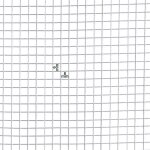 Grillage anti rongeur - galvanis�e - 6 x 6mm 065mm - 50cm x 5m