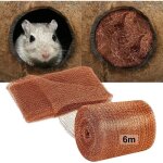 Grillage anti - rongeurs - cuivre - 6 m - flexible - résistant - Écologique Grillage anti - rongeurs - cuivre - 6 m - flexible - résistant - Écologique