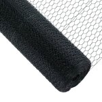 Grillage à poules - non spécifié - 100 cm x 10 m - acier galvanisé - maille 25 mm - Épaisseur 12 mm Grillage à poules - non spécifié - 100 cm x 10 m - acier galvanisé - maille 25 mm - Épaisseur 12 mm