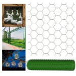 Grillage a poule avec fils 25mm en pvc gaine vert 0. 5x25m dayplus grillage métallique pour cloture maillage ... Grillage a poule avec fils 25mm en pvc gaine vert 0. 5x25m dayplus grillage métallique pour cloture maillage ...