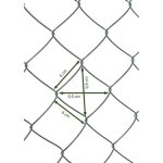 Grillage simple torsion - non sp�cifi� - 60x60mm - 80cm - 15m - vert pvc