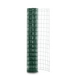 Grillage soud� en rouleau h1m50 x l20m vert fil 2. 1mm maille 100x75 mm vert