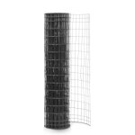 Grillage soudé en rouleau h1m50 x l25m fil 2. 5mm maille 100x50 mm gris anthracite Grillage soudé en rouleau h1m50 x l25m fil 2. 5mm maille 100x50 mm gris anthracite