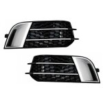 Grille anti - brouillard feux grill pour audi a1 8x 2010 + pare - chocs standard noir grilles