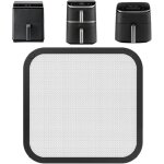 Grille anti - projections pour friteuse air - suteo - 22x215 cm - acier inoxydable - compatible cosori ...