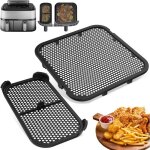 Grille anti - projection pour friteuse � air - swamee - 2 pi�ces - compatibilit� s�ries 3000 5000 - na350 ...
