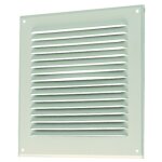 Grille � auvent - aldes - gat 200x200 - transfert et rejet dair en extraction ou vmc - blanc