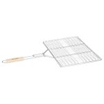Neka - grille barbecue double - 30 x 40 cm - mtal