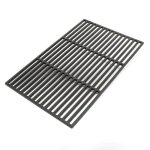 Grille de barbecue - helloshop26 - 54 x 34 cm - fonte - bon stockage de chaleur